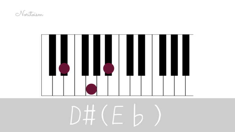 コード E をピアノで弾く 基本フォーム3種と用途を解説 Noritoism